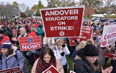 No school in Andover Tuesday as negotiations continue in teachers strike